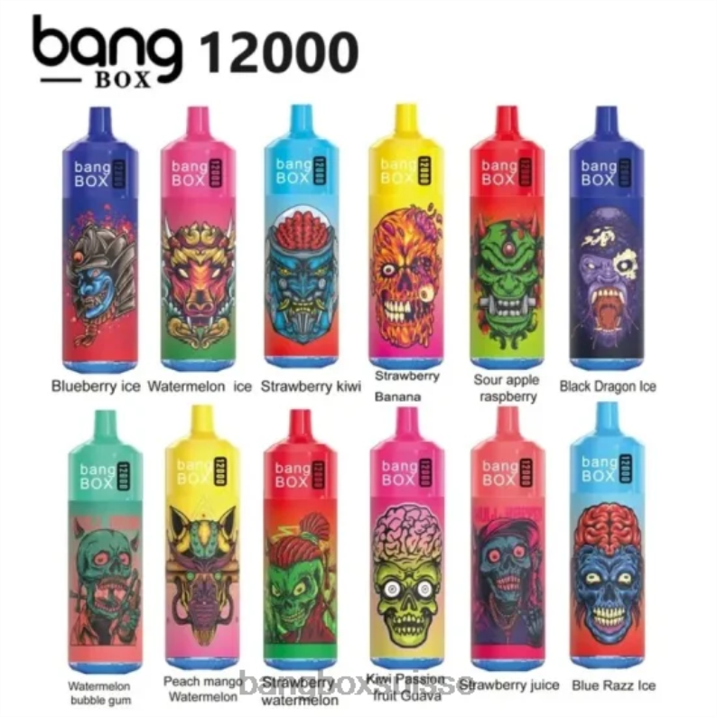 Bang Box Vape - Bang Box Lumière RVB de 12 000 bouffées J80R437 jetable