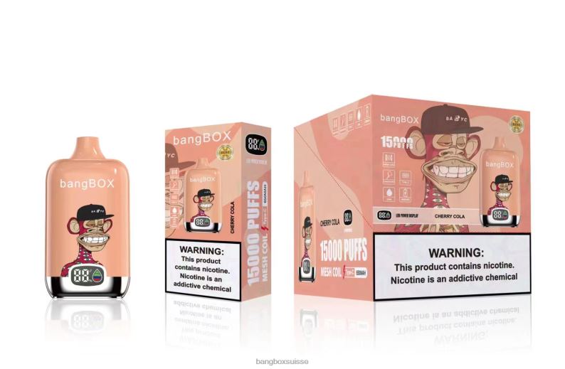 Cigarette Bang Box - Bang Box 15000 bouffées J80R440 cola aux cerises