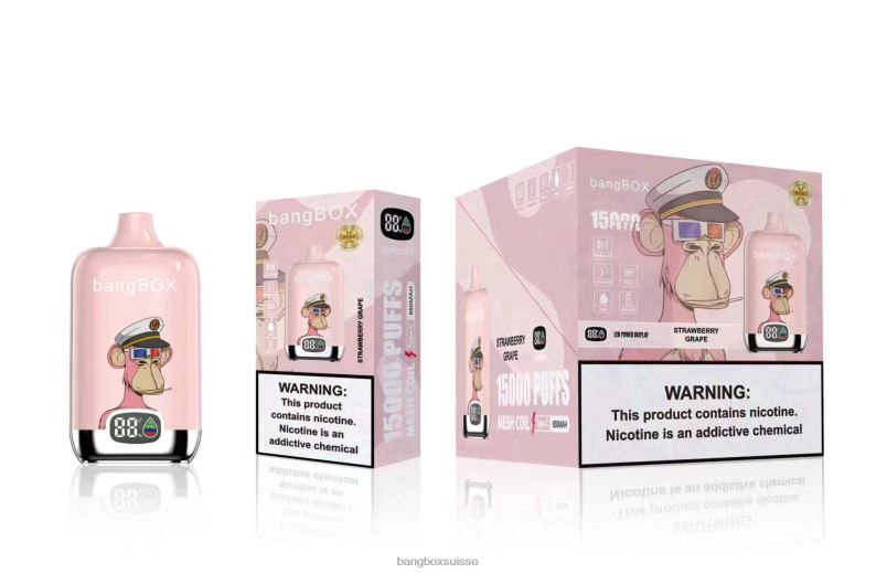 Puff Bang Box Avis - Bang Box 15000 bouffées J80R444 raisin fraise
