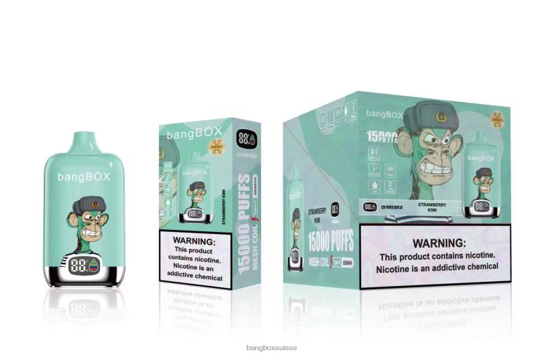 Vape Bang Box Avis - Bang Box 15000 bouffées J80R439 fraise-kiwi
