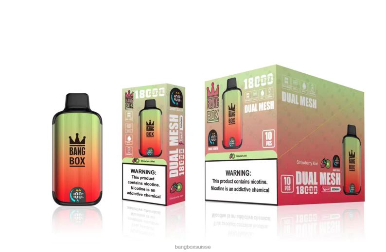 Bang Box Vape - Bang Box 18000 bouffées J80R492 fraise-kiwi