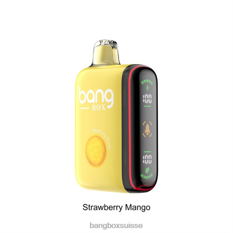 Bang Box Genève - Bang Box Affichage de puissance intelligent de 9 000 à 18 000 bouffées J80R435 mangue fraise