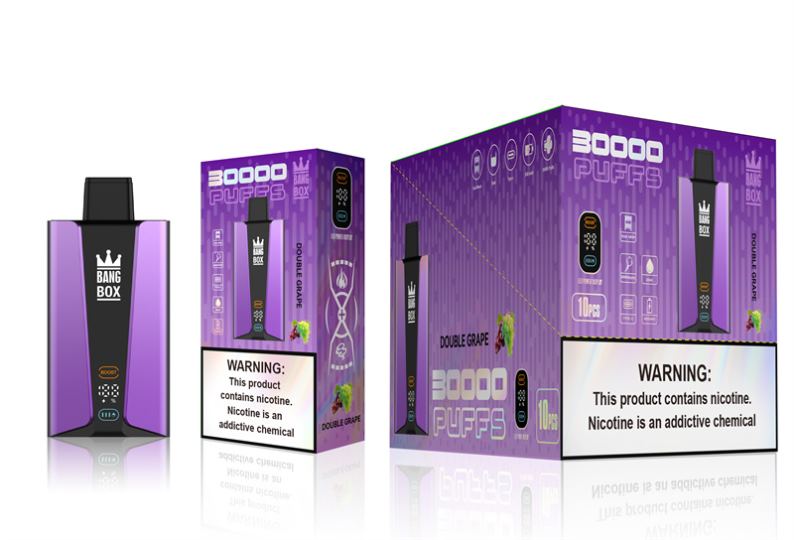 Bang Box Avis - Bang Box Écran intelligent de 30 000 bouffées J80R485 raisin double