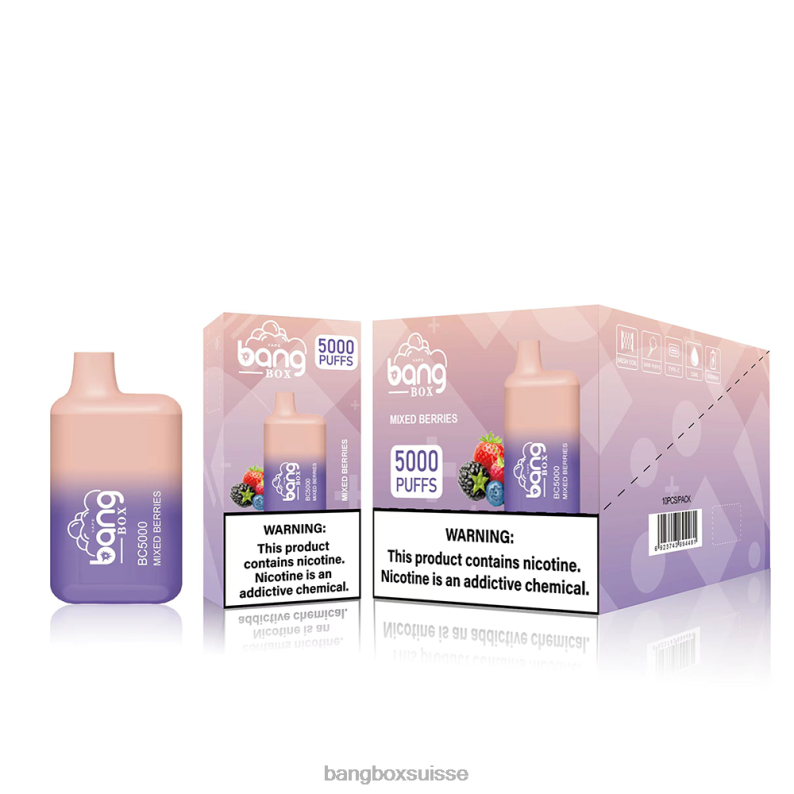 Bang Box Puff - Bang Box bc5000 J80R487 jetable