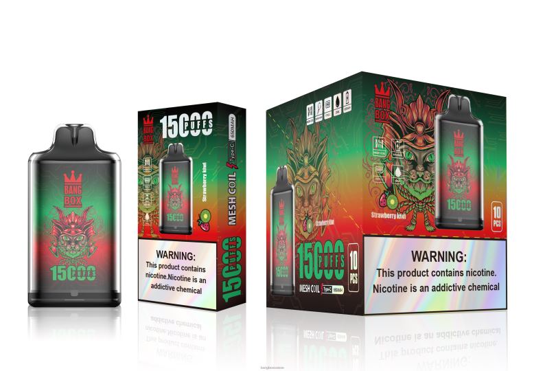 Bang Box Suisse - Bang Box s1-15000 bouffées J80R4100 fraise-kiwi
