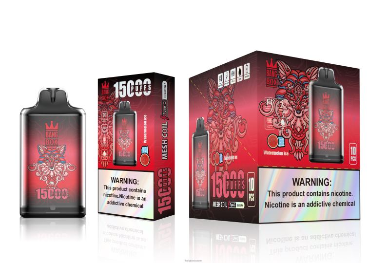 Cigarette Bang Box - Bang Box s1-15000 bouffées J80R4106 glace à la pastèque