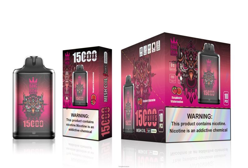Vape Bang Box Avis - Bang Box s1-15000 bouffées J80R4105 pastèque framboise